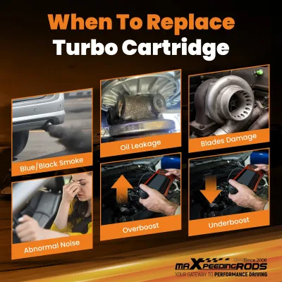 Cartouche de turbo à roue de compresseur usinée