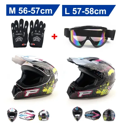 Casque intégral noir brillant moto et vélo