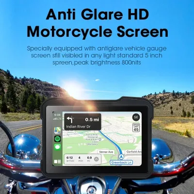Écran moto tactile avec double caméra – image 3