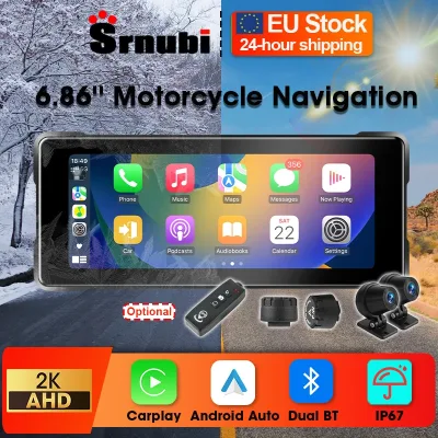 Écran tactile moto sans fil, 12,5 ou 17,5 cm