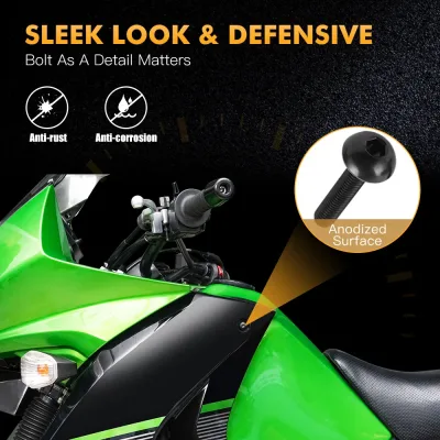 Kit de boulons de carénage en aluminium pour moto – image 2