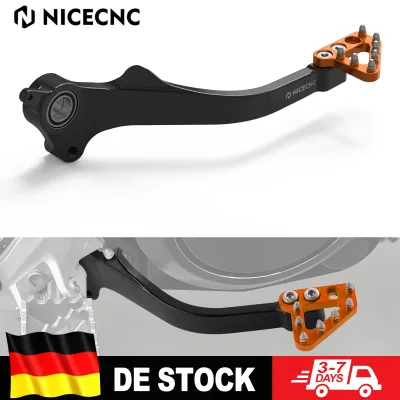 Pédale de frein en aluminium antidérapante