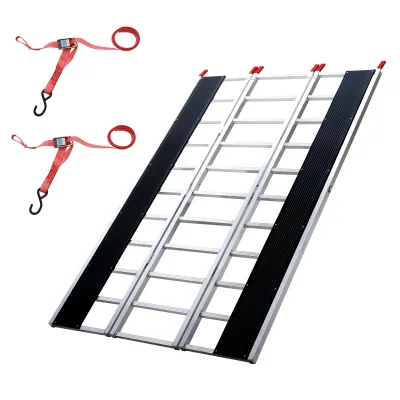 Rampes de chargement pliables en aluminium