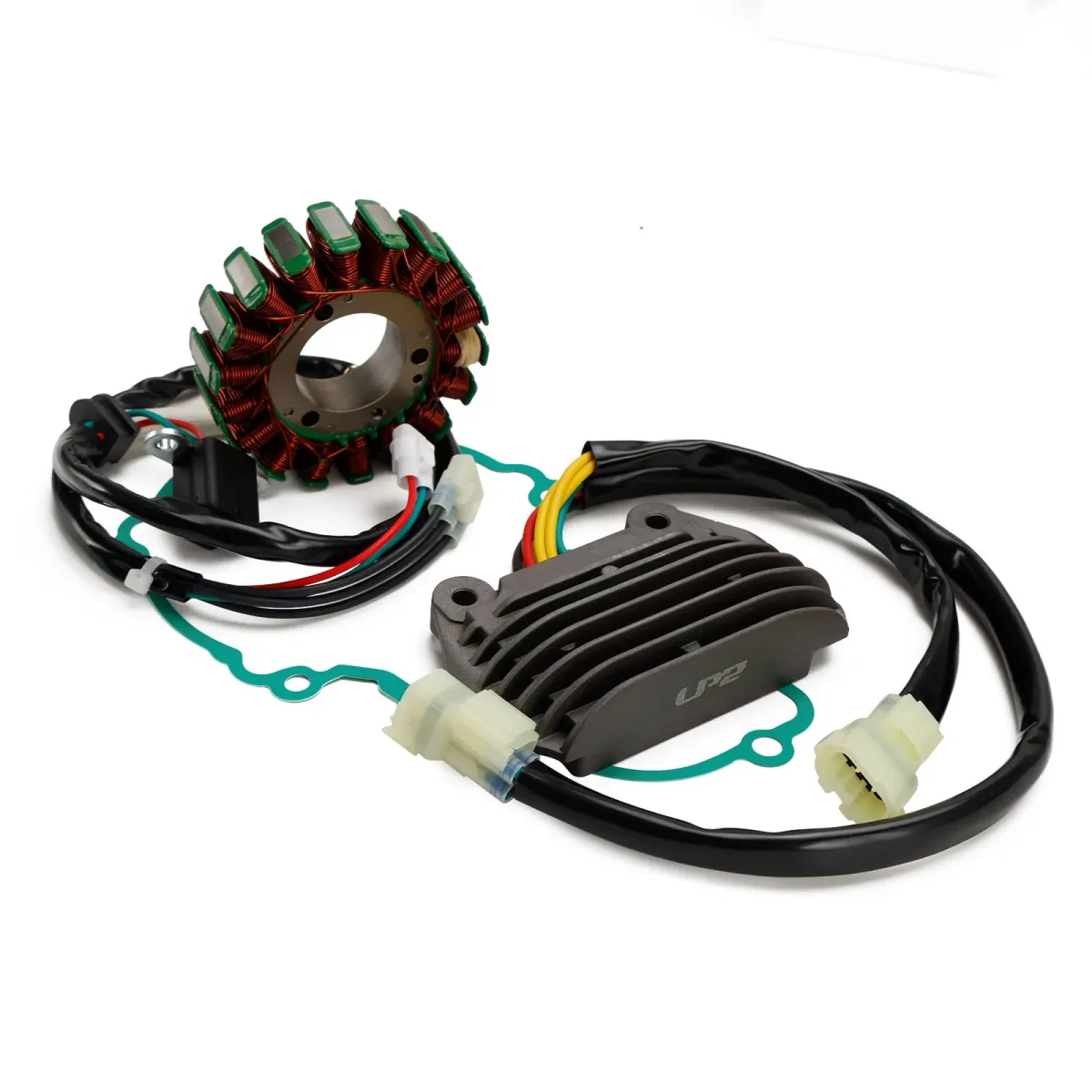 Stator d'allumage, régulateur et joint moto