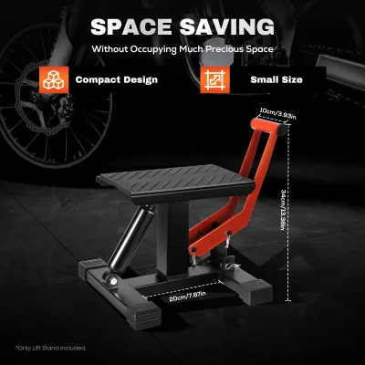 Support de levage moto hydraulique réglable – image 3
