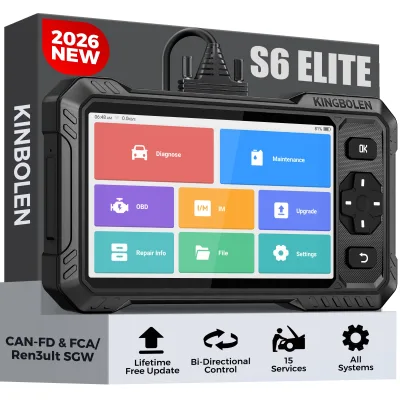 Valise de diagnostic auto bidirectionnelle OBD II