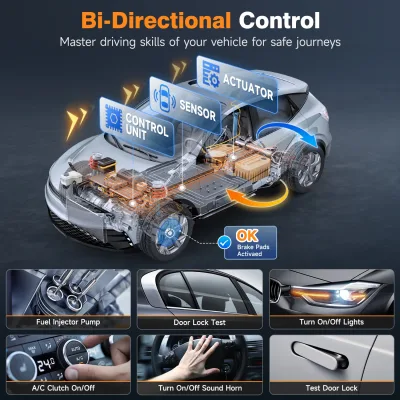 Valise de diagnostic auto OBD2 multi-systèmes – image 2