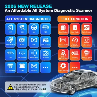 Valise de diagnostic OBD2 Bluetooth CAN FD – image 2