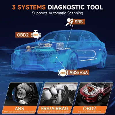 Valise diagnostic OBD2 ABS et airbag – image 2